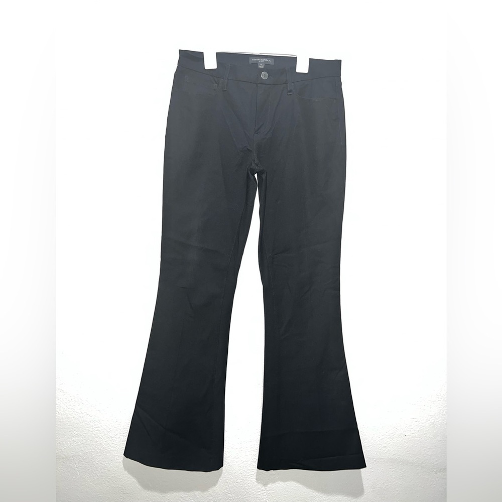 Banana Republic Sloan Black Wide Leg Pants